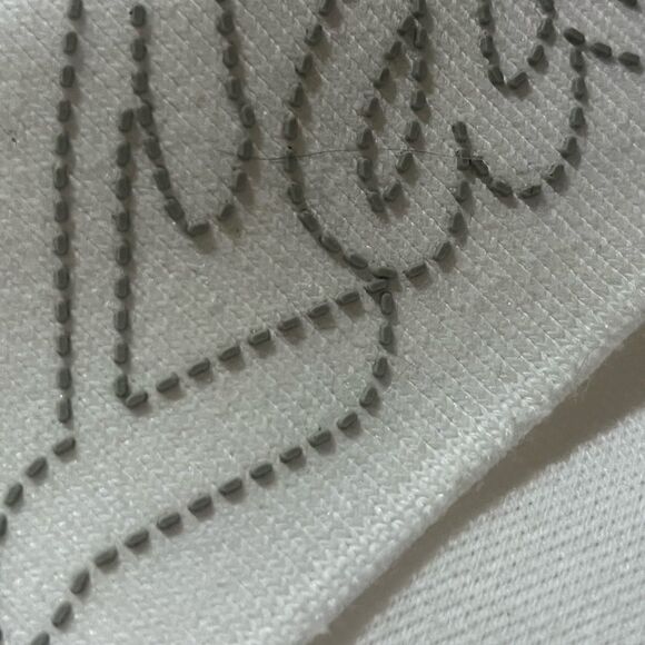 LACOSTE SLIM FIT LETTERED COLLAR SINGLE STRIPE POLO SHIRT WHITE/TAN S - Picture 6 of 13